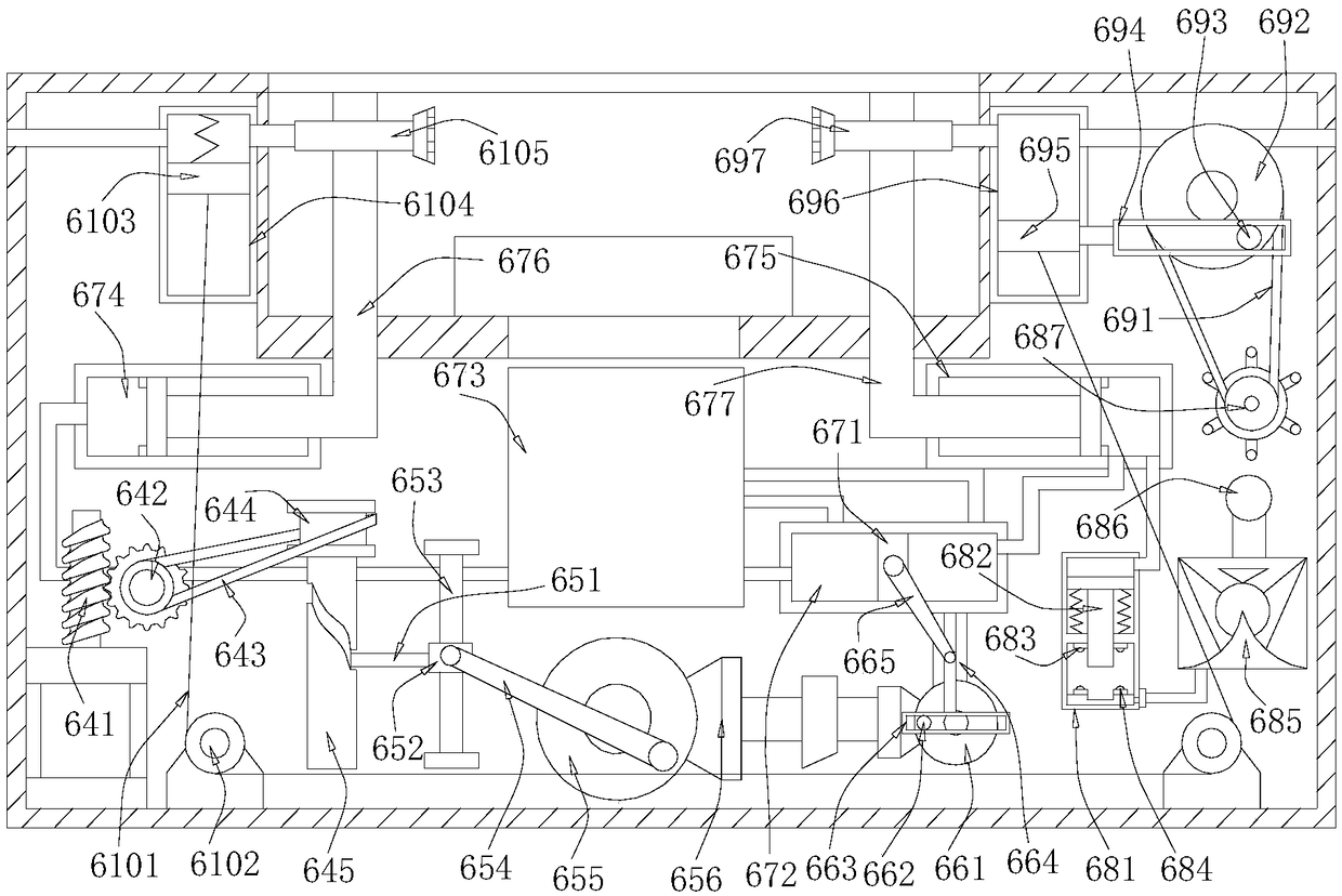 Punching blanking device for automobile sheet metal part