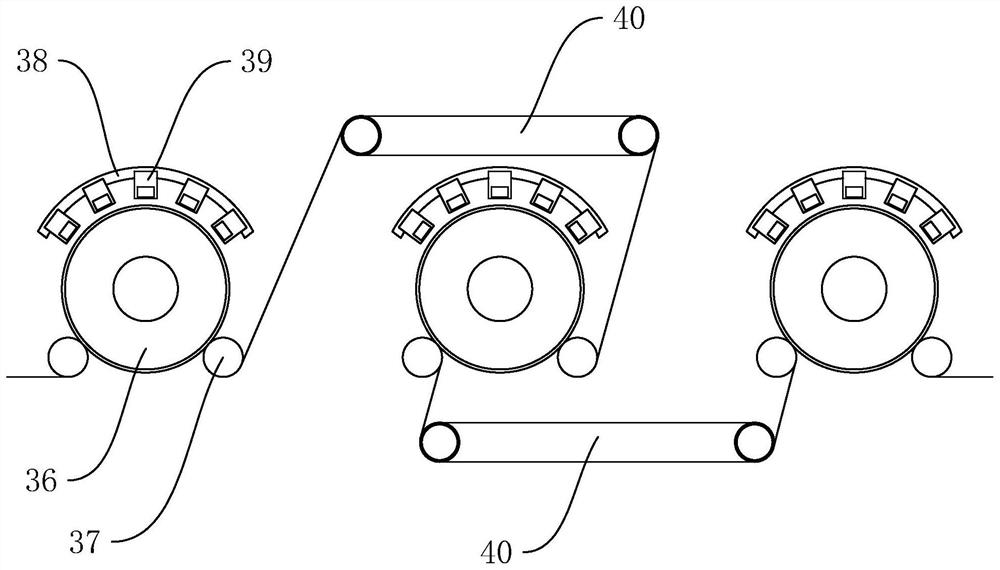 A kind of deep adsorption and high moisturizing type facial mask and its production system and production method