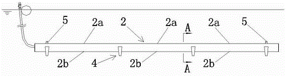 Double-cylinder and plate combined type ocean experimental platform and collecting and deploying method thereof