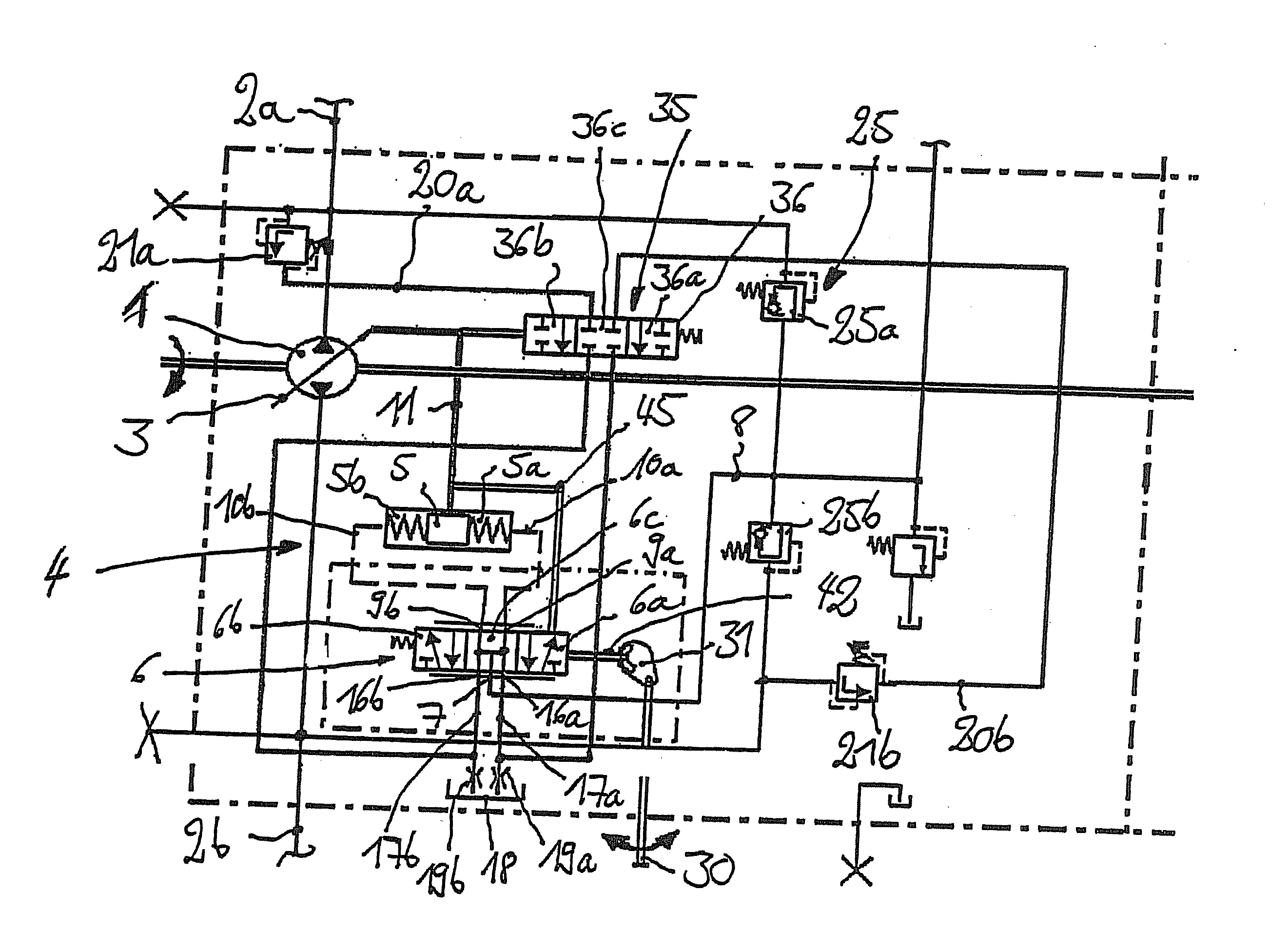 Hydrostatic Pump With A Mechanical Displacement Volume Control