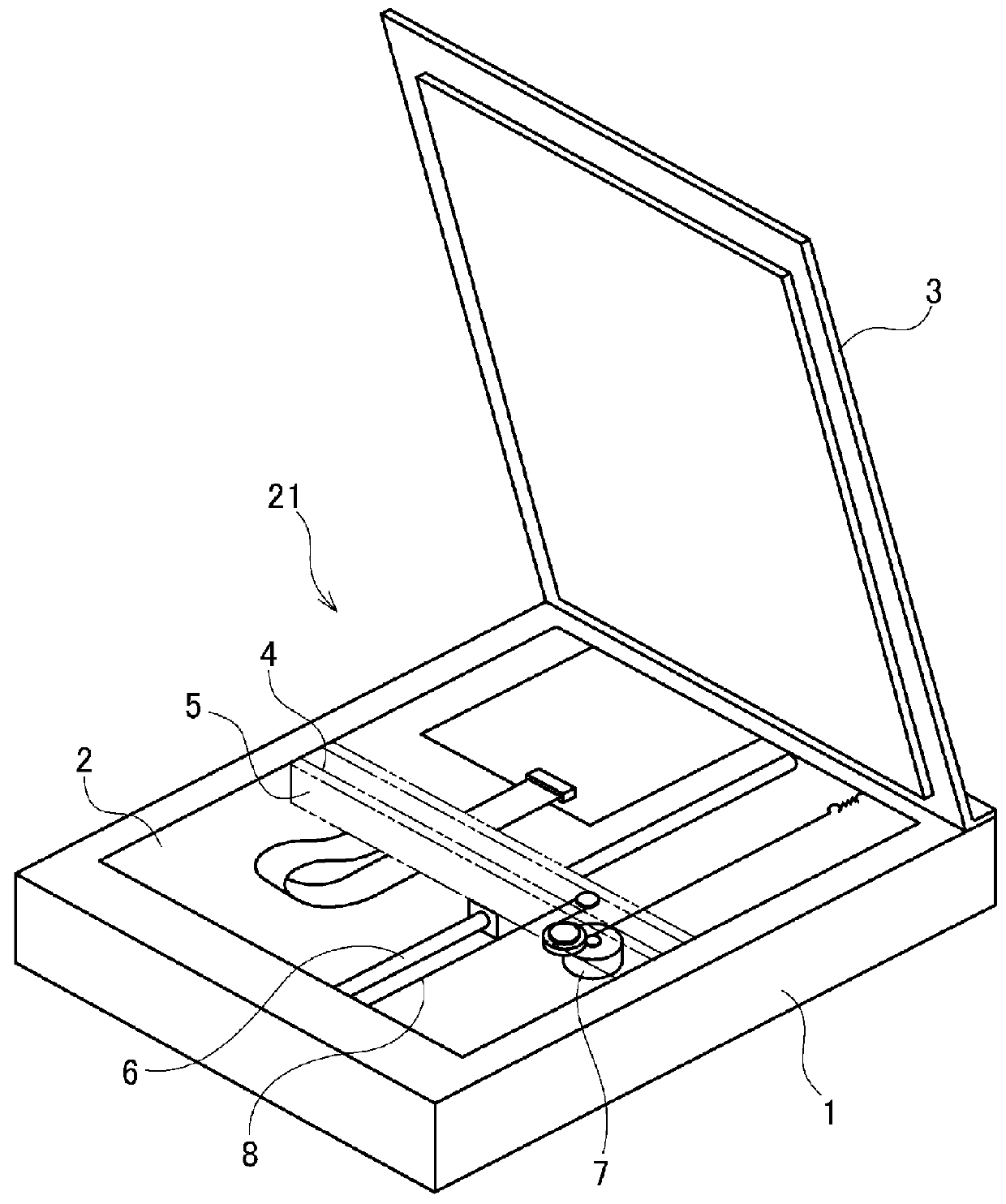 Contact image sensor unit including a detachable light guide supporting member and image reading apparatus using the same