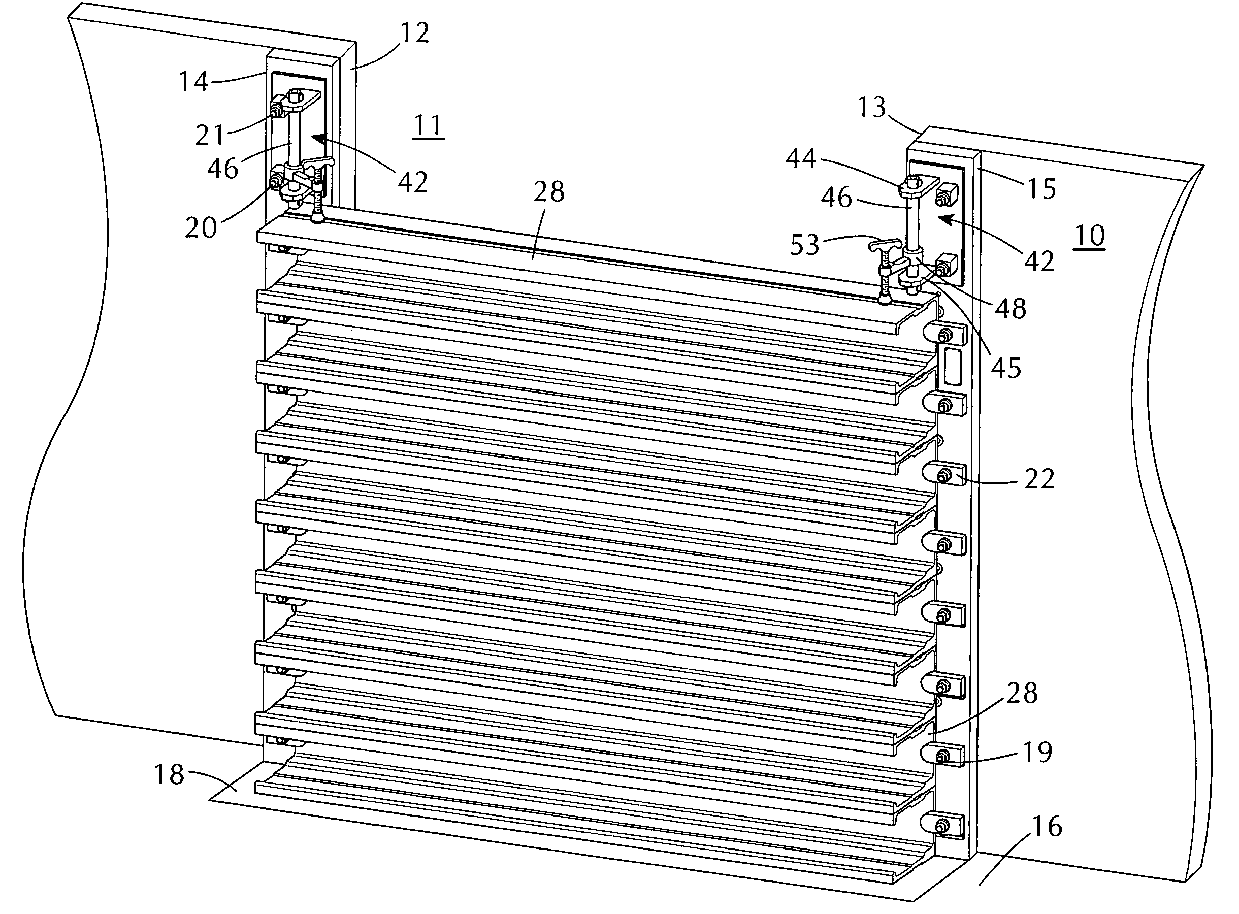 Flood barrier system