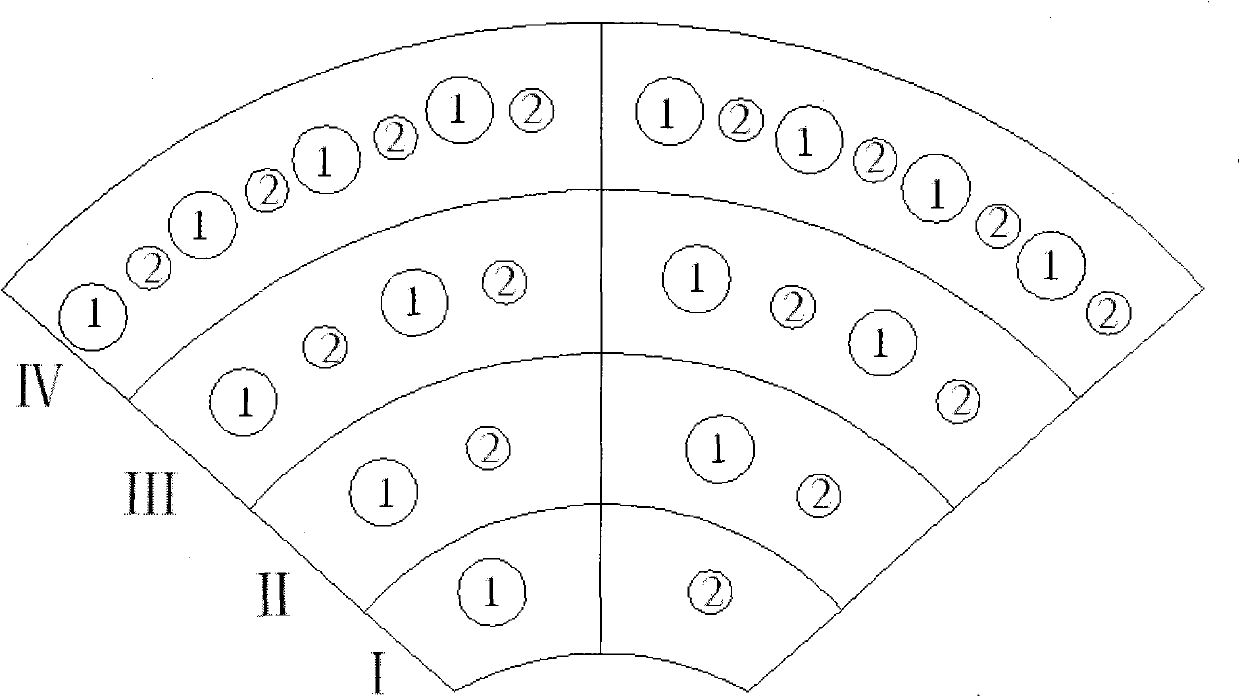 Fractal design method for roller bit gear teeth structure