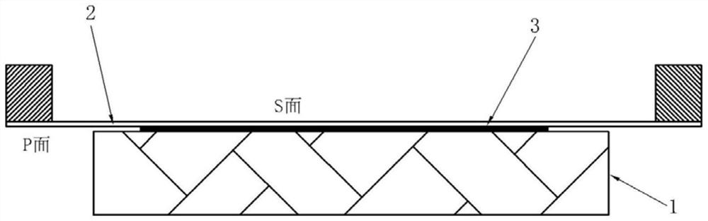 A kind of manufacturing method of automobile glass heating line printing screen