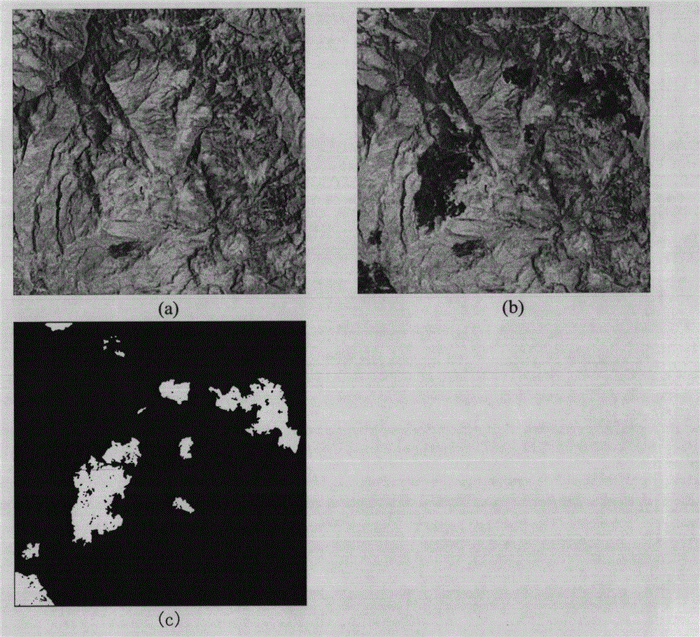 NSST (NonsubsampledShearlet Transform) domain MRF (Markov Random Field) and adaptive threshold fused remote sensing image change detection method