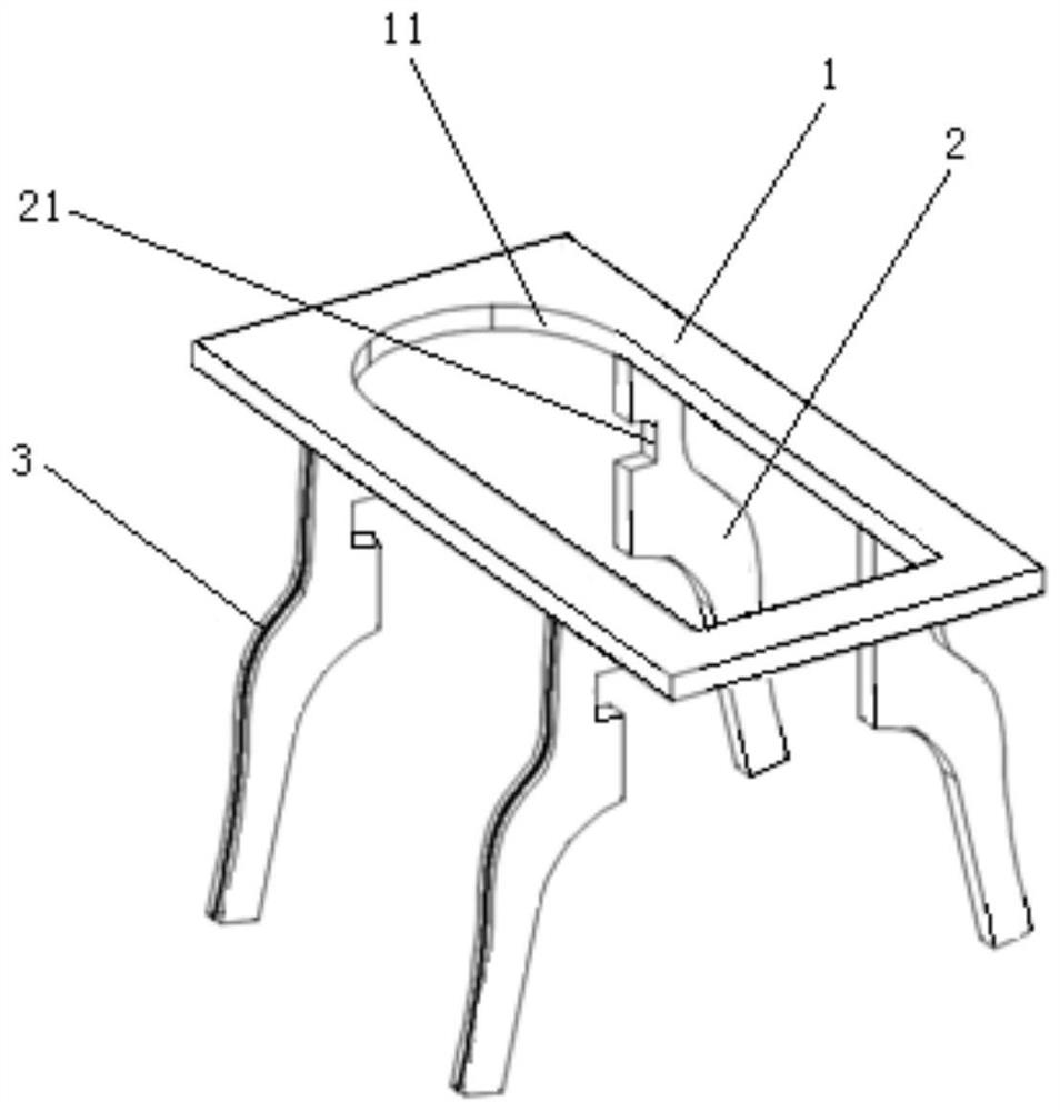 Tool for precisely cutting bolted U-rib hand hole