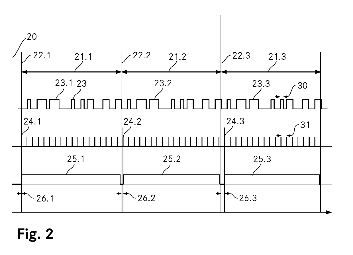 Method and an apparatus for determining a spectrum