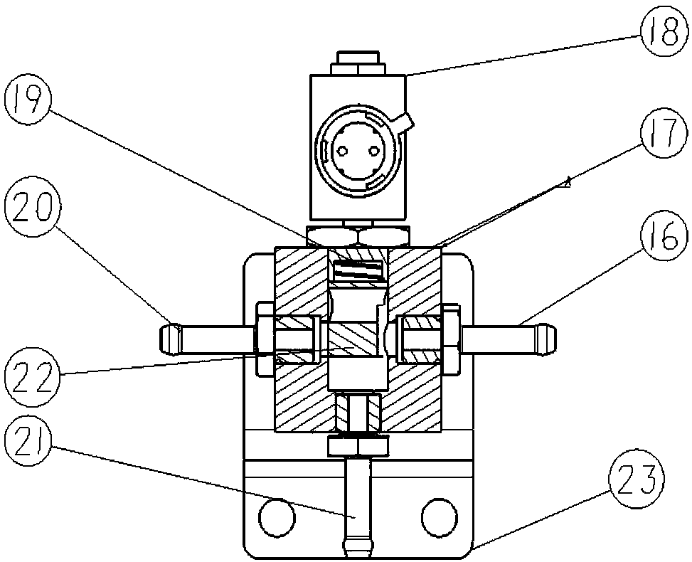 Low-pressure fuel supply system of diesel