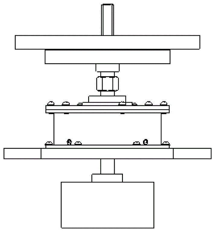 Gas buffer device for high-speed repulsion mechanism