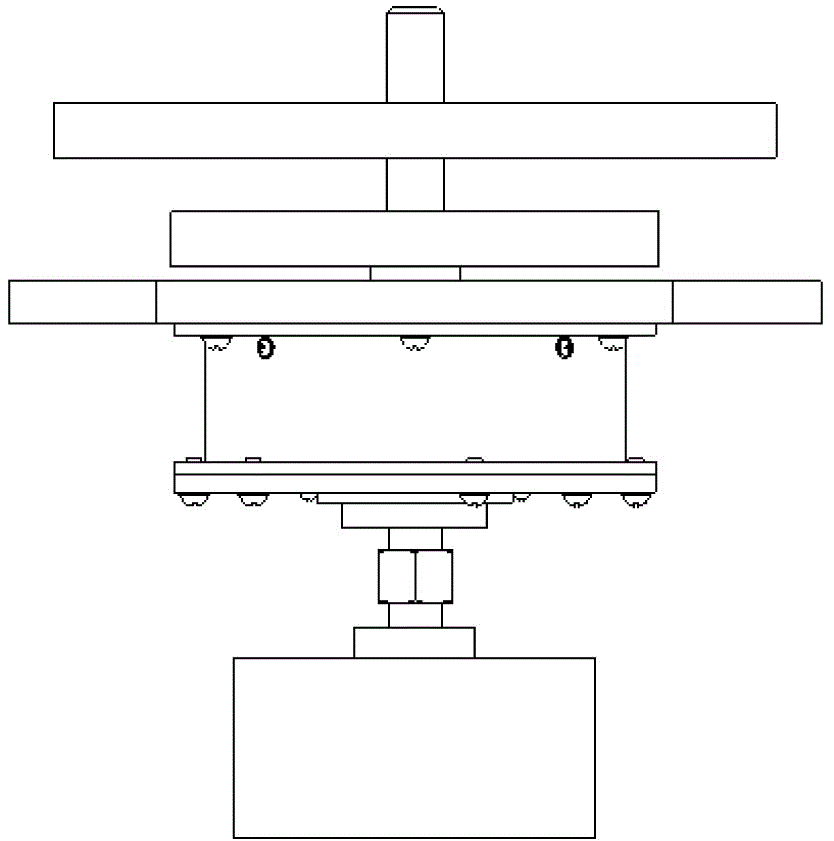 Gas buffer device for high-speed repulsion mechanism