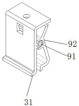 Profiled steel sheet clamp, photovoltaic module fixing device, photovoltaic system and installation method