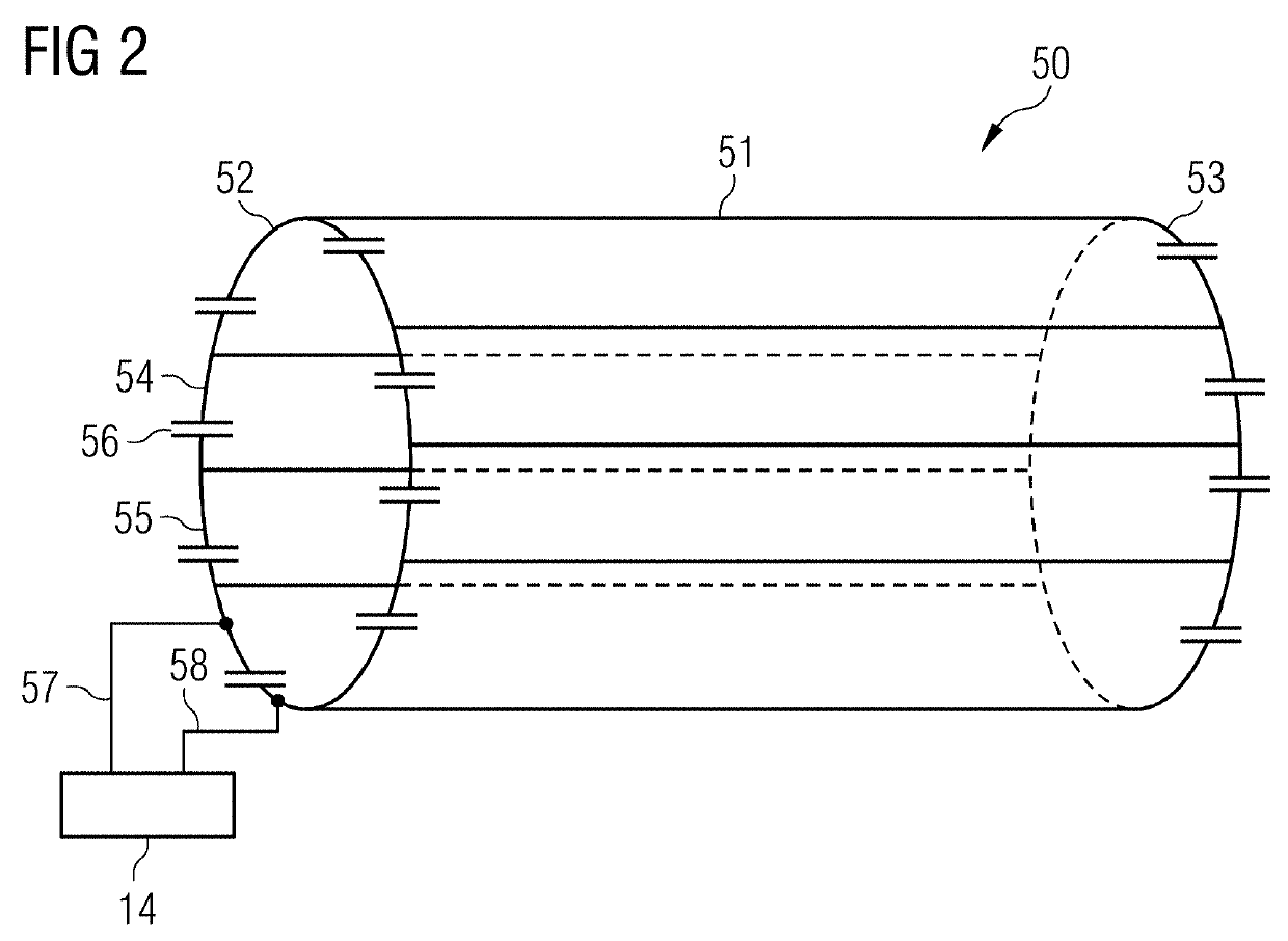 Adjusting a field distribution of an antenna arrangement of a magnetic resonance system