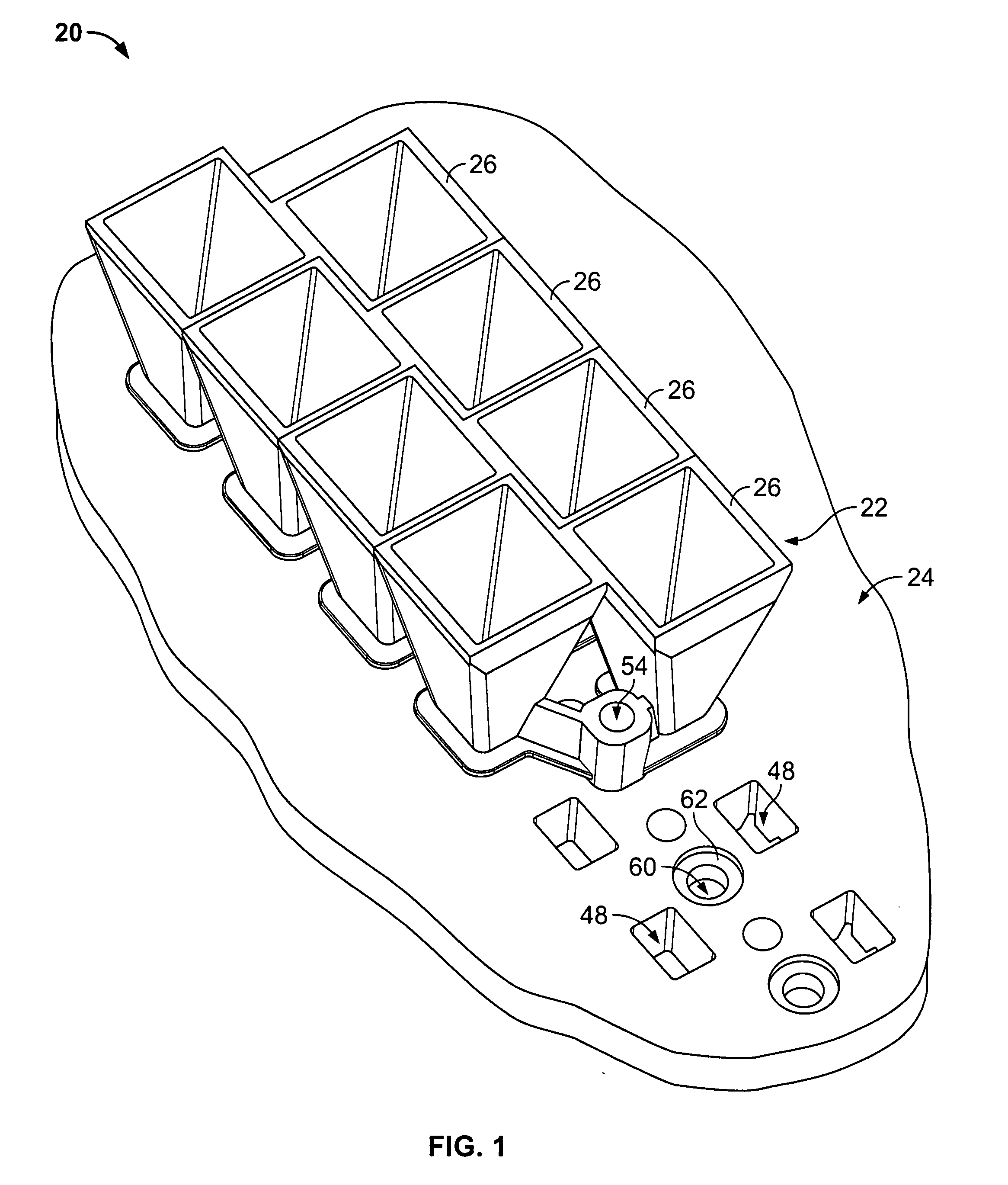 Modular waveguide feed horn