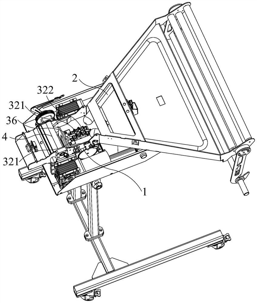 Buffer paper pad machine with paper jam detection function