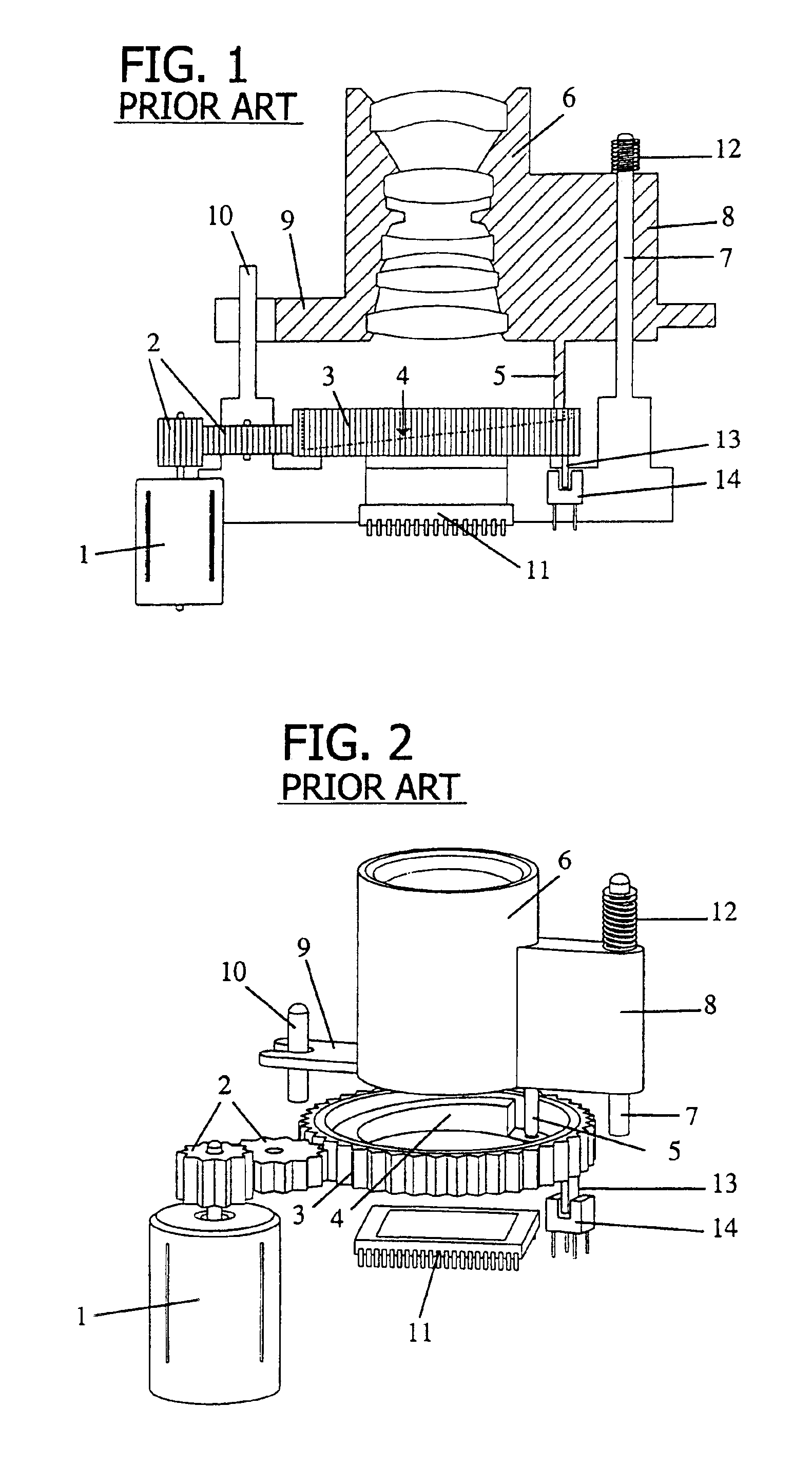 Two zone automatic lens focusing system for digital still cameras