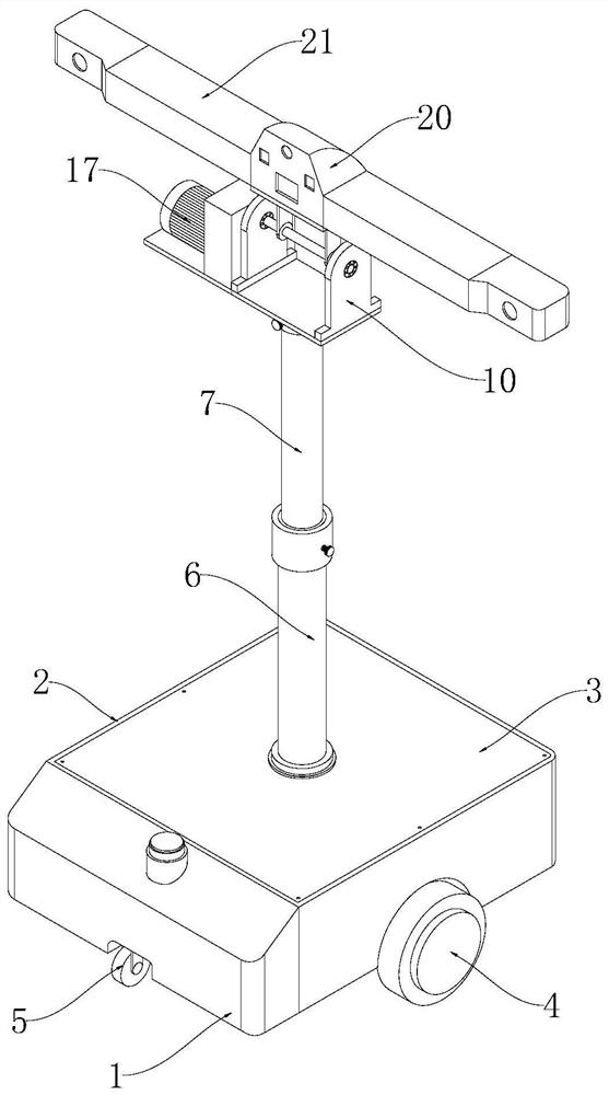 Building measuring robot