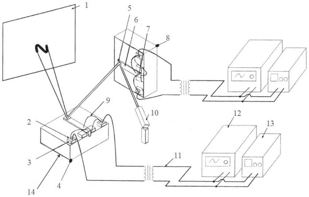 System and method for measuring resonant frequency of MEMS piezoelectric actuators