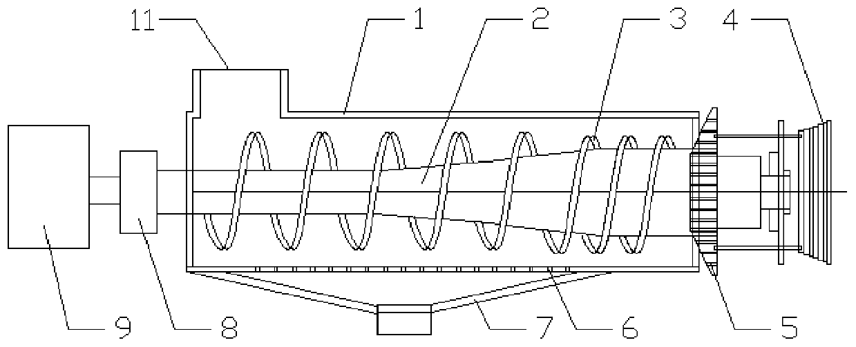 Preparation method of walnut oil and spiral oil extracting device thereof