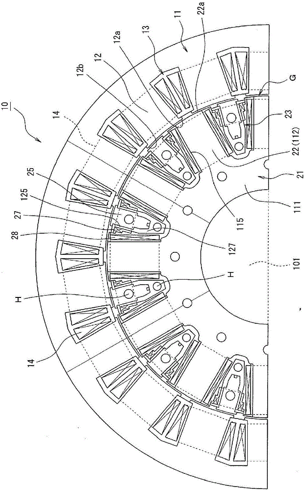 Electric rotary machine