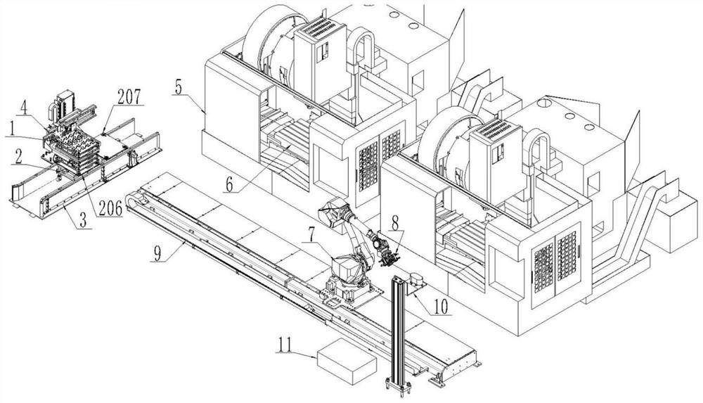 Automatic connecting ring production system and process