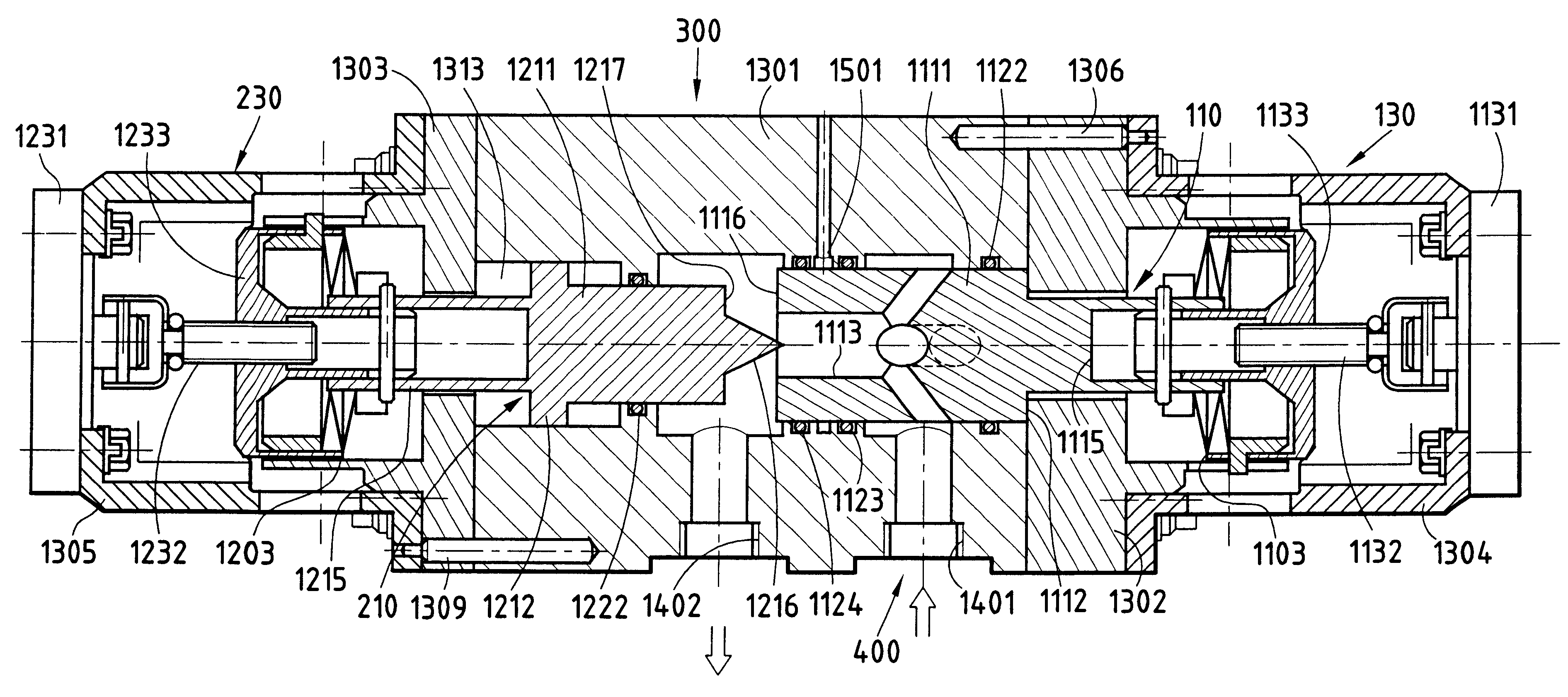 Redundant regulation valve