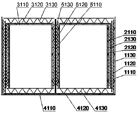 Formwork-free concrete single-cabin pipe gallery or multi-cabin pipe gallery and construction method thereof