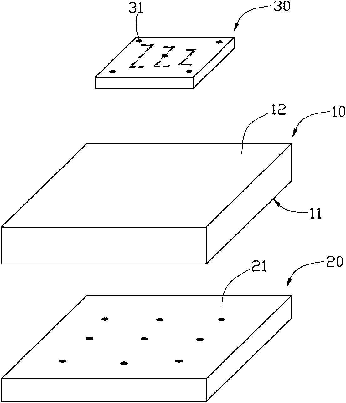 Method for preparing transparent light mask