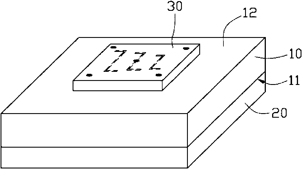 Method for preparing transparent light mask