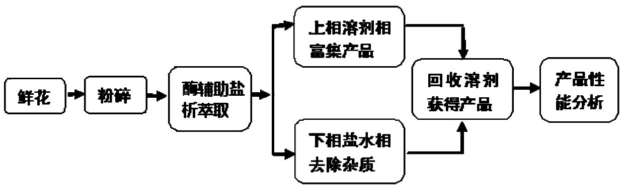 A method for extracting and separating lutein from marigold