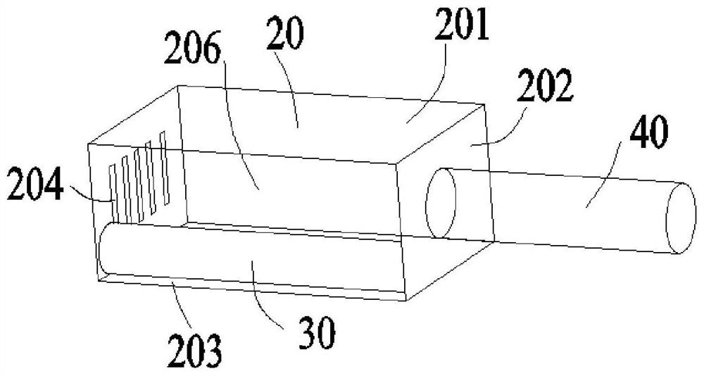 Anti-frosting and humidifying device for air conditioner, air conditioner and outdoor unit of air conditioner