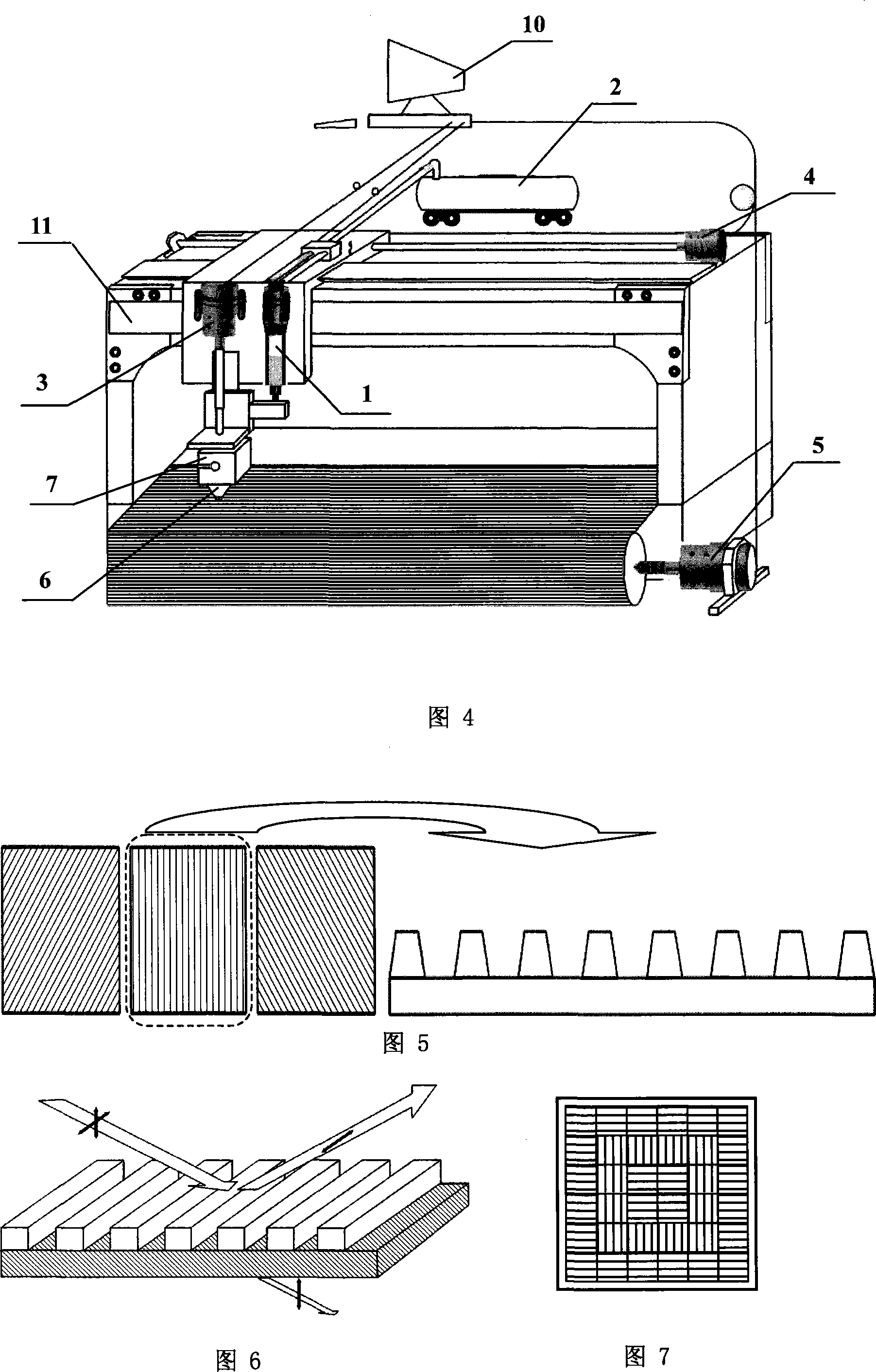 Accurately digitized micro-nano imprint method