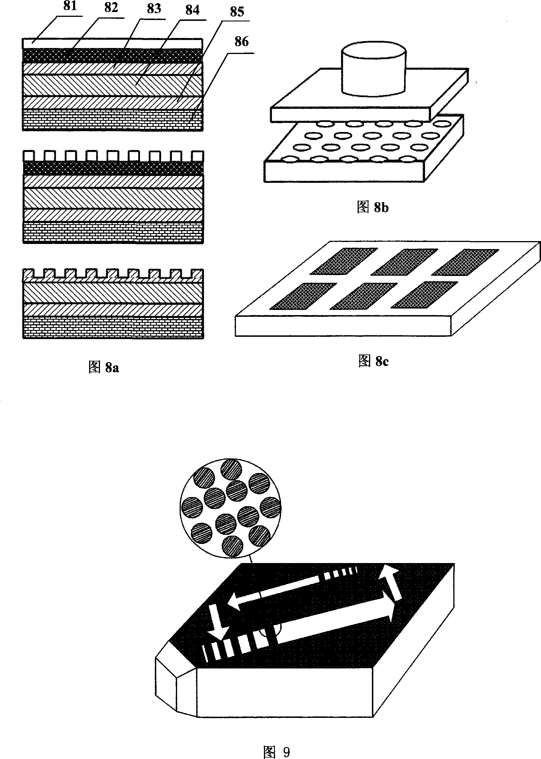 Accurately digitized micro-nano imprint method