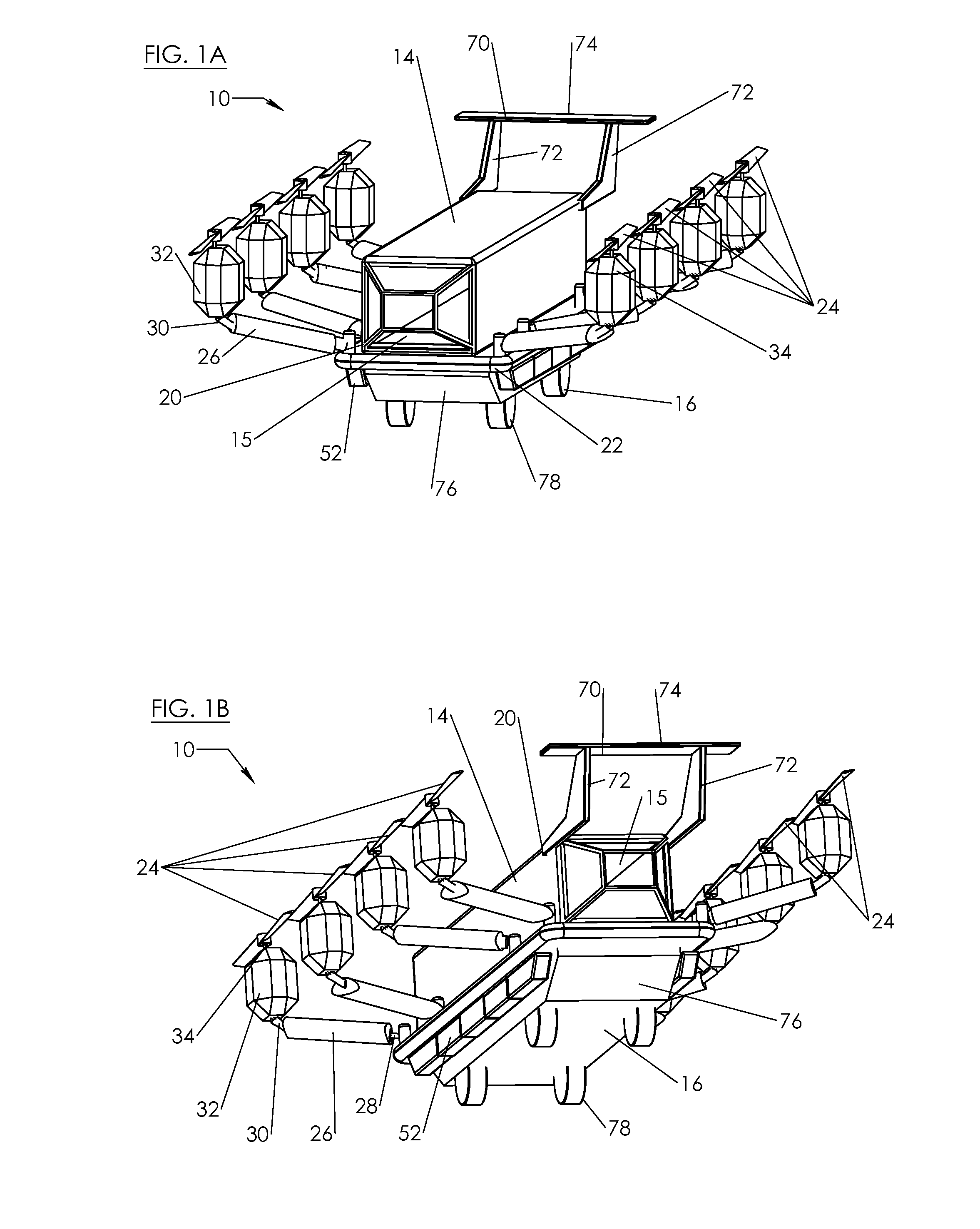 Modular flight vehicle with wings