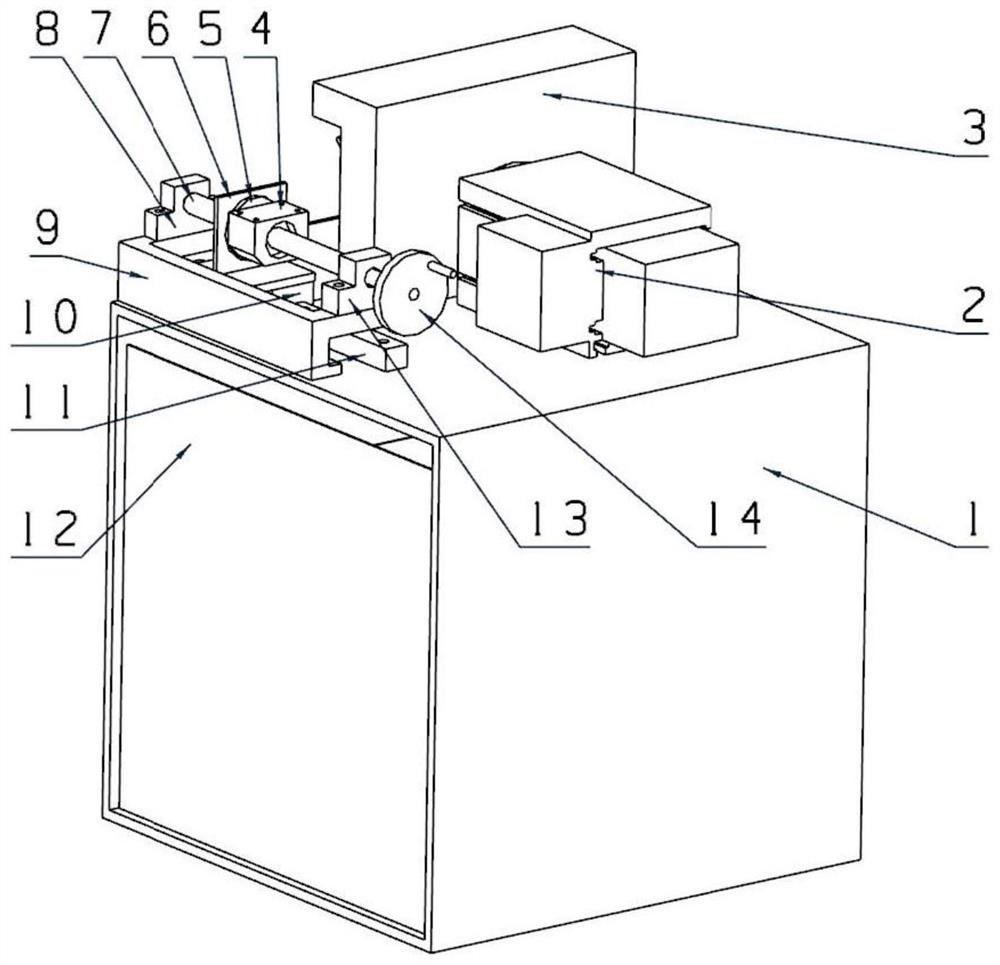 Multifunctional composite insulator umbrella skirt sample grinding machine