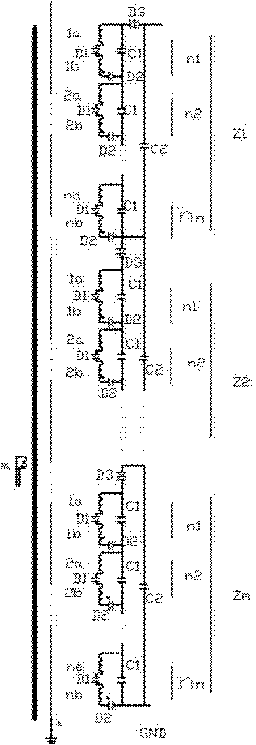 High-frequency step-up transformer and progressive high-frequency step-up rectifying transformer