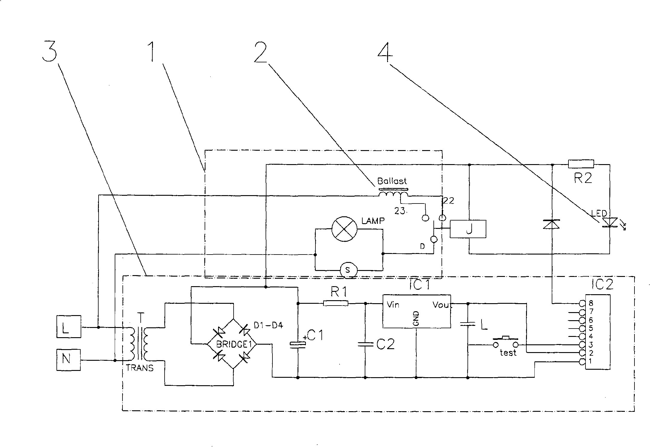 Method for timing controlling power of sodium lamp and apparatus thereof