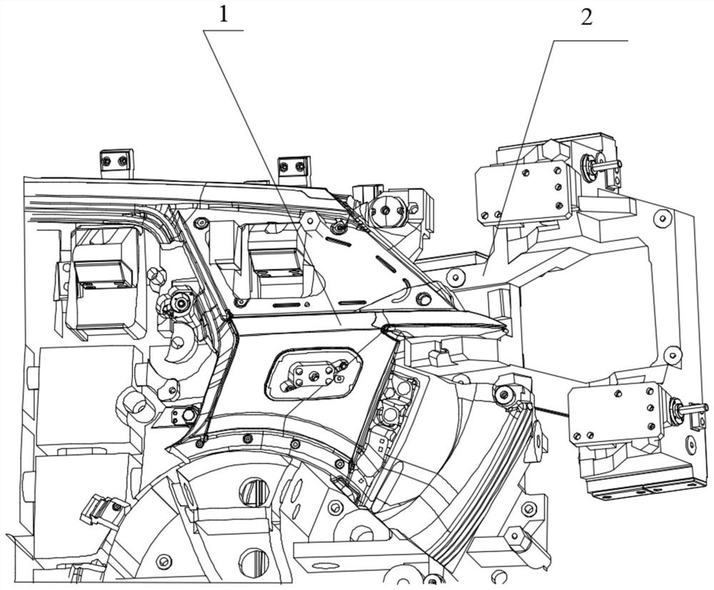 Flanging process and pre-flanging device