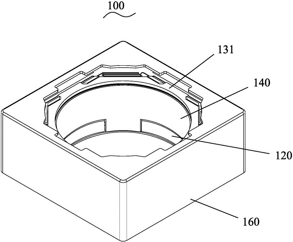 Optical anti-vibration voice coil motor capable of changing tilt shift centre and assembly method thereof