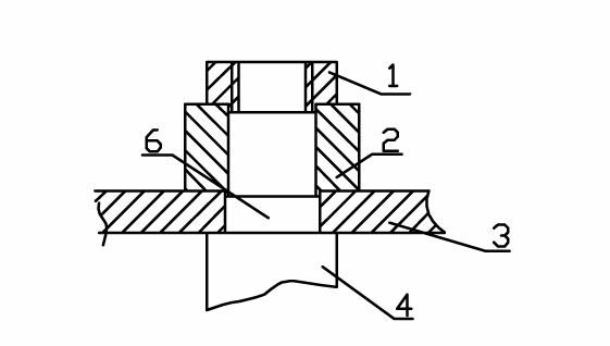 Cover-die hole-drilling device