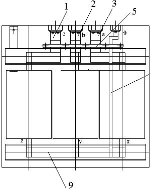 Lead wire arrangement structure capable of controlling direct current resistance unbalance