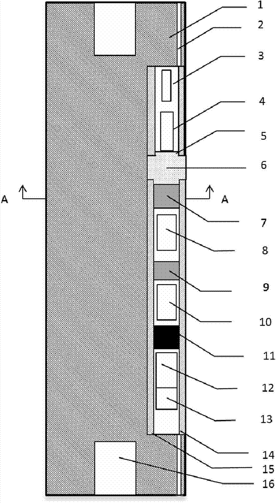 Stratum density measuring while drilling instrument based on deuterium-tritium accelerator neutron source