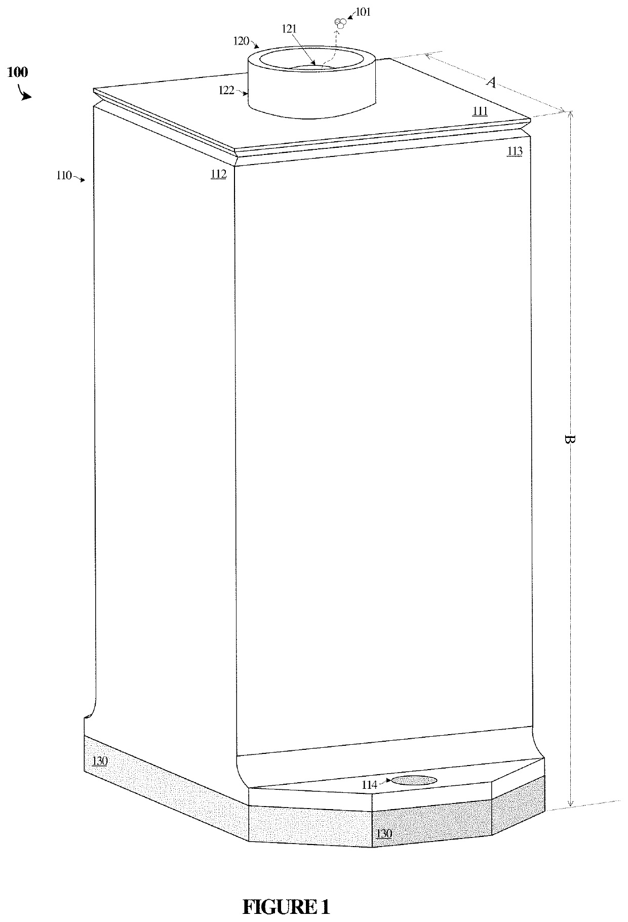 Diffusion Window For Radioactive Heat Source