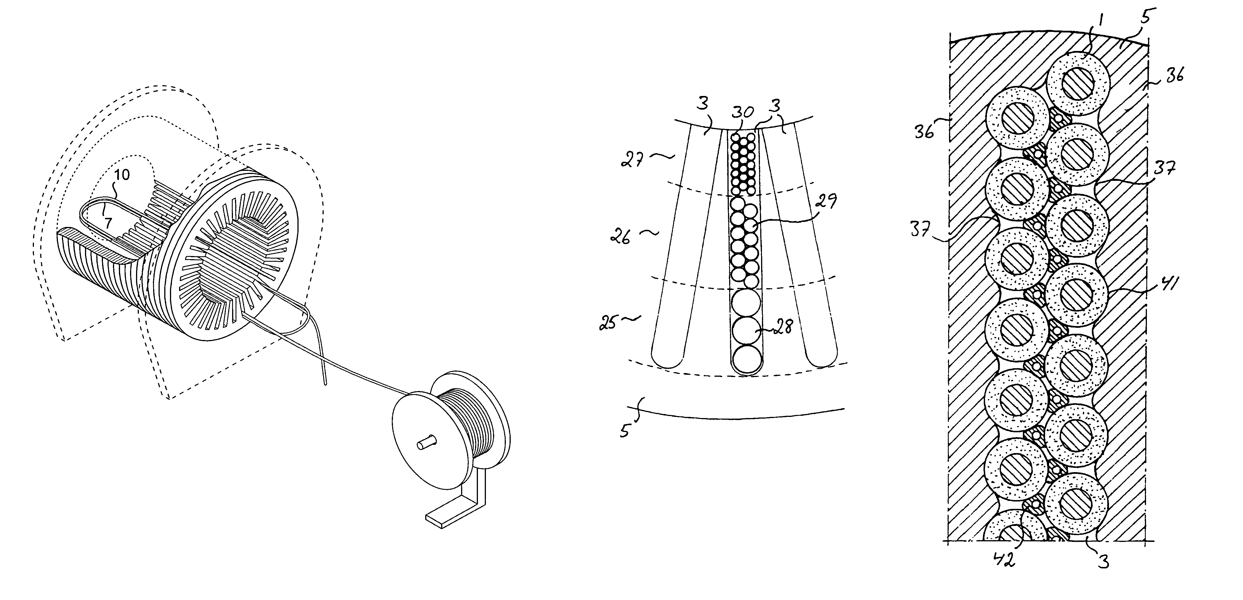 Method for installing a stator winding