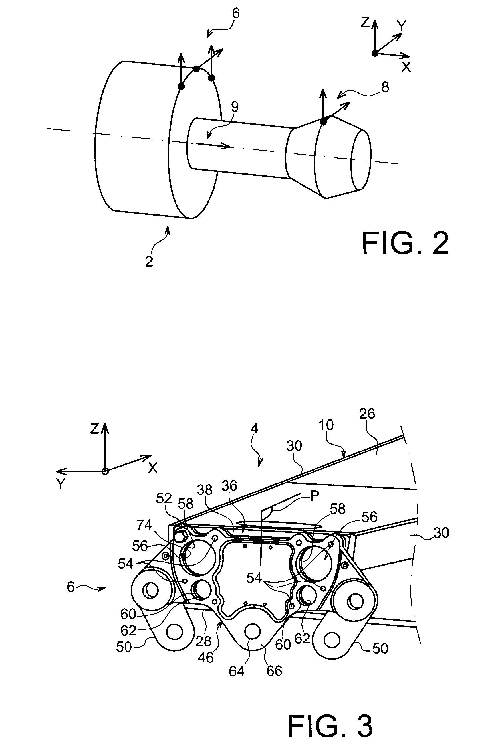 Strut for Locking the Engine of an Aircraft