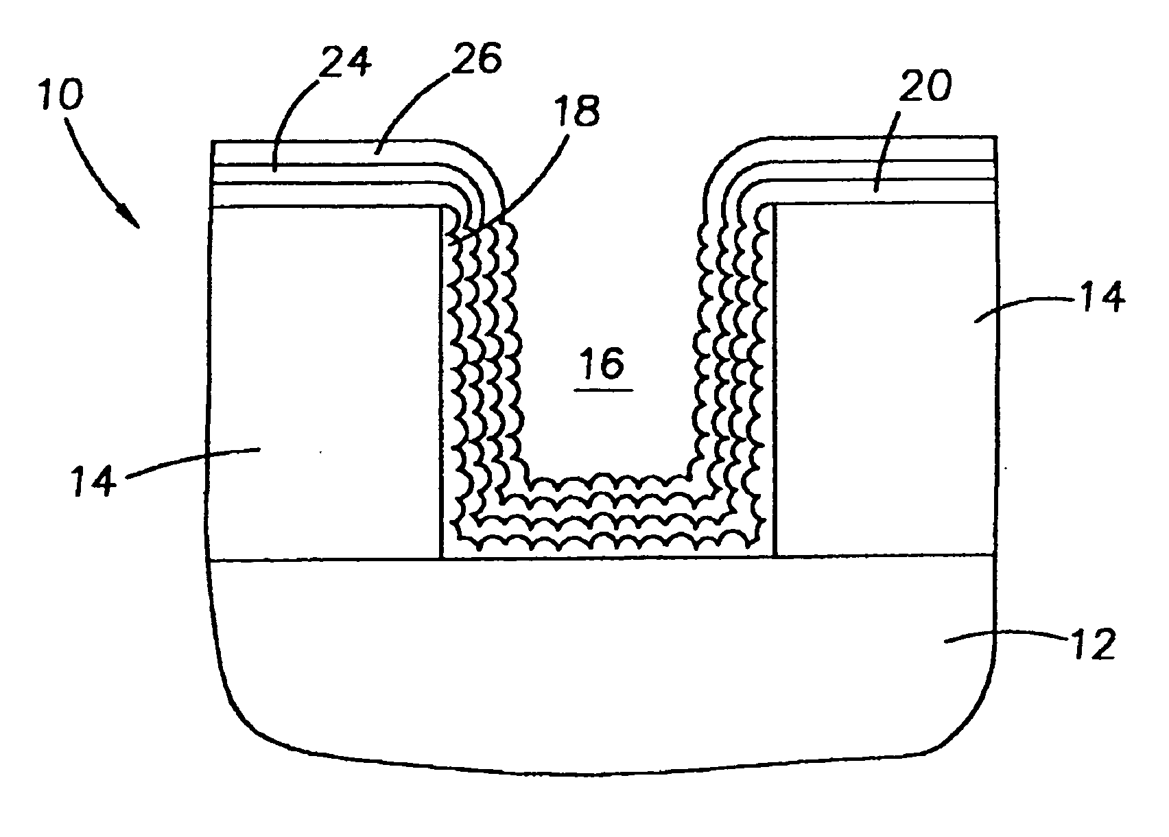 Method of improved high K dielectric - polysilicon interface for CMOS devices