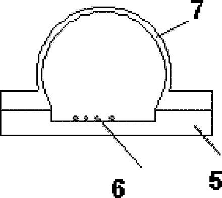 Integrated system on ultrasonic transducer sheet with MEMS (Micro-Electromechanical Systems) glass sphere and preparation method thereof