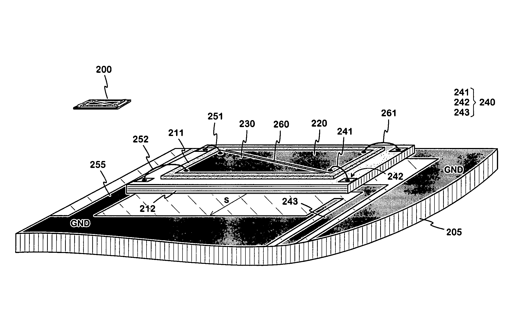 Antenna component and methods