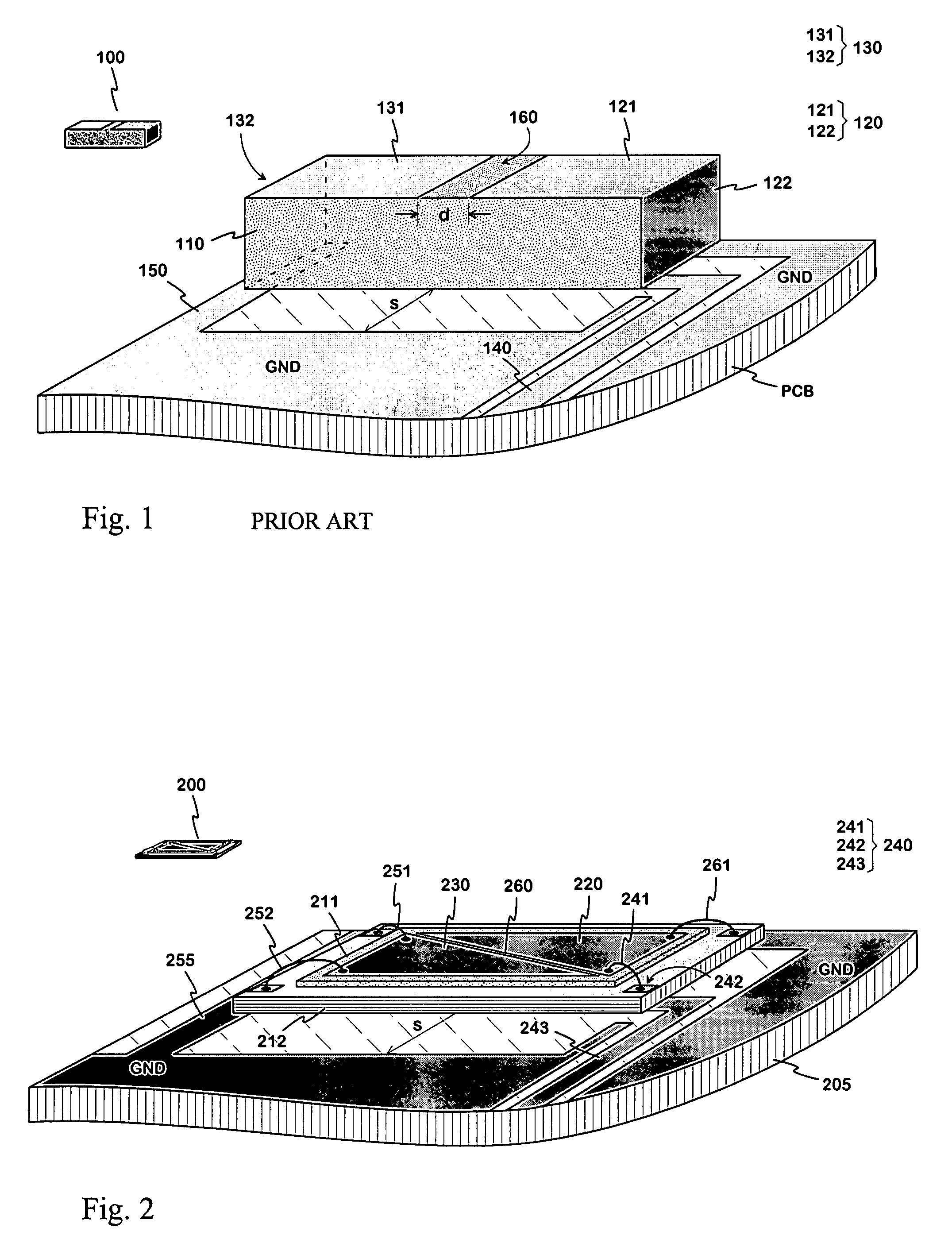 Antenna component and methods