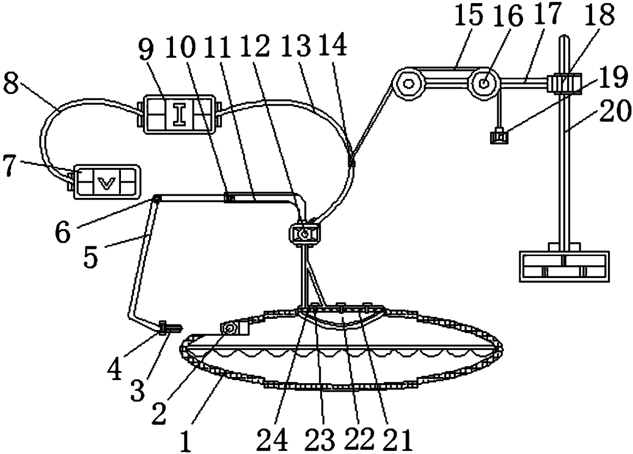 Anti-drop wearable transocular stimulator for experimental animals