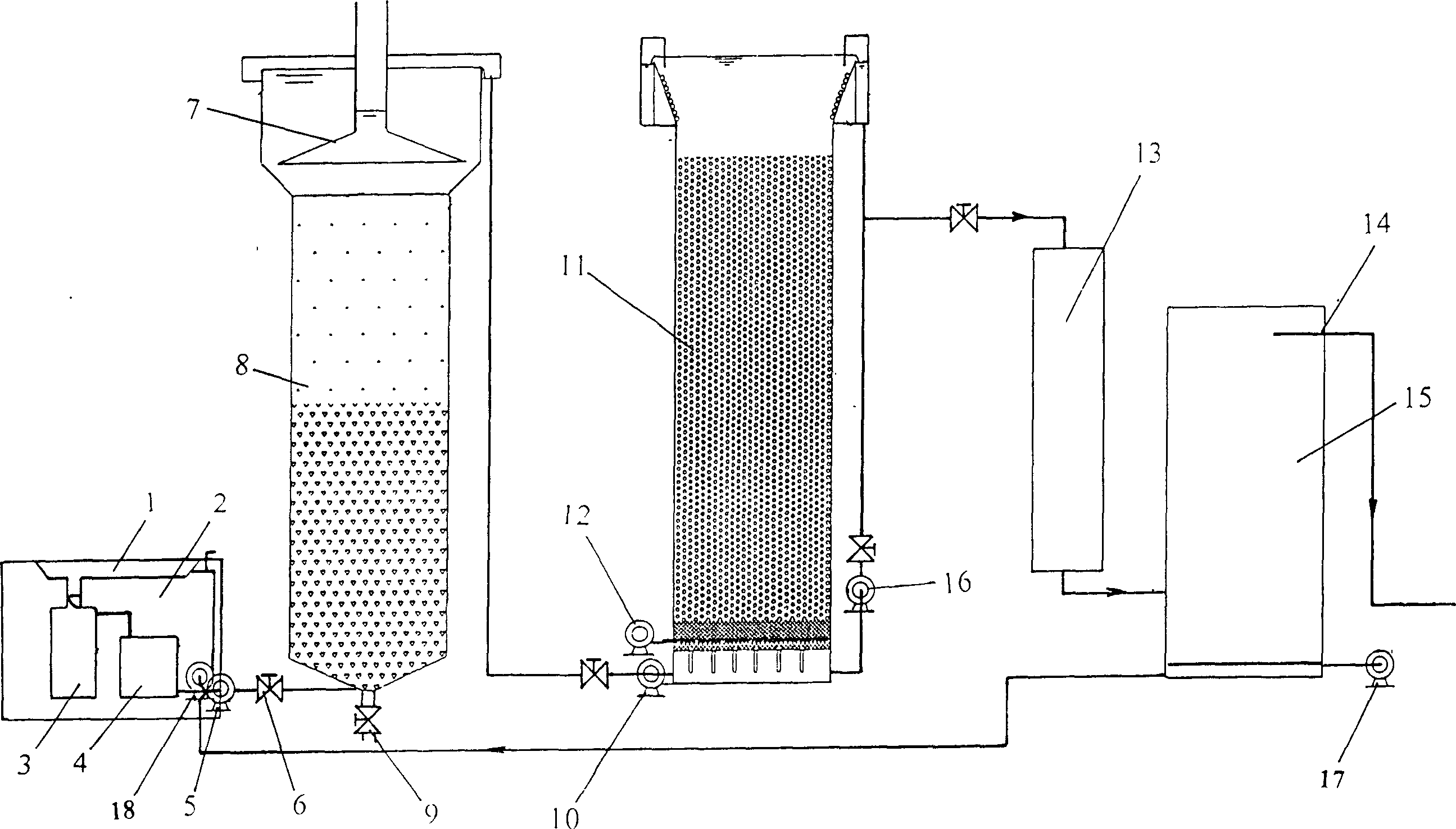 Ecological environment protection mobile toilet with circulating water flushing, and treatment method